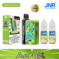 Vapoteuse E-Liquide Rechargeable - JNR AeroX - 32000 puffs - Pêche Glacée