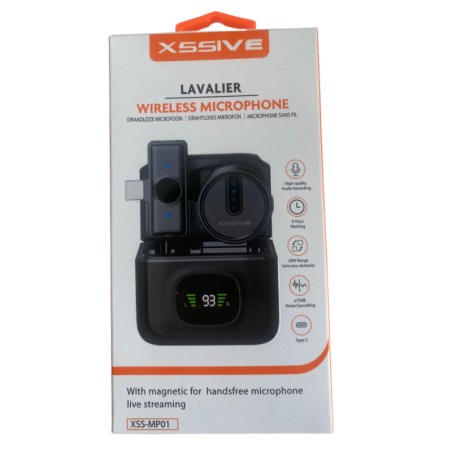 Microphone-Cravate sans fil Type-C Magnétique | Smarty Paris