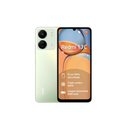 Xiaomi Redmi 13C 128 Go Vert - EU - Neuf - Informatiques Réf. T1850 | S