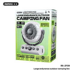Ventilateur de Camping Extérieur à Longue Durée de Vie de La
