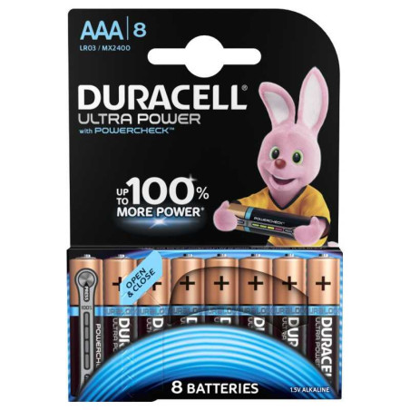 Piles Alcalines AAA Duracell Ultra Power - Pa | Smarty Paris