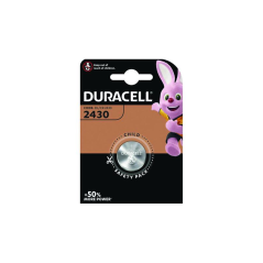 Pile Bouton DURACELL LITHIUM DL/CR2430 1pc | Smarty Paris 18