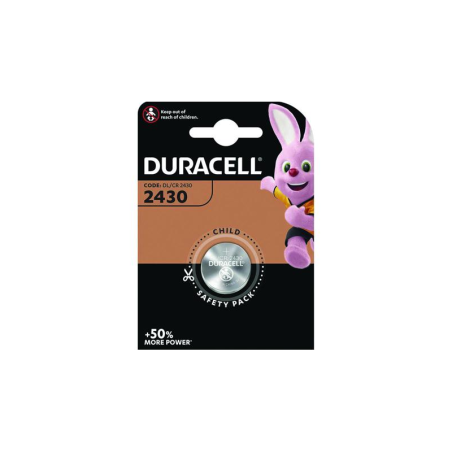 Pile Bouton DURACELL LITHIUM DL/CR2430 1pc | Smarty Paris 18