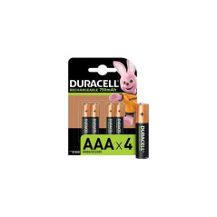 Piles Rechargeables AAA 750mAh DURACELL PLUS | Smarty Paris 