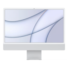 iMac 4.5K 24" - 8 Go/256 Go SSD - Apple M1 - Argent - Comme Neuf avec