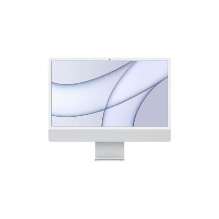 iMac 4.5K 24" - 8 Go/256 Go SSD - Apple M1 - Argent - Comme Neuf avec