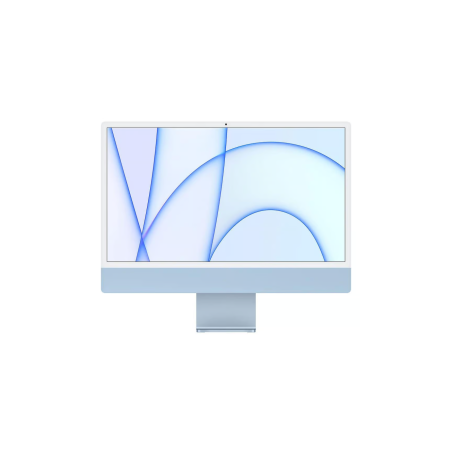 iMac 4.5K 24" - 8 Go/256 Go SSD - Apple M1 - Bleu - Comme Neuf avec Ch