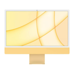 iMac 4.5K 24" - 8 Go/256 Go SSD - Apple M1 - Jaune - Comme Neuf avec C