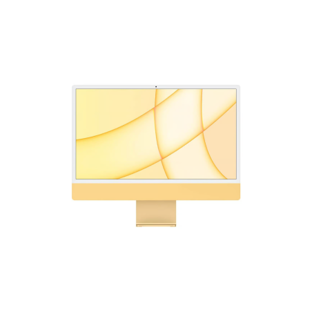 iMac 4.5K 24" - 8 Go/256 Go SSD - Apple M1 - Jaune - Comme Neuf avec C