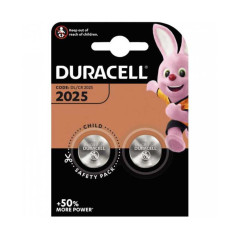 Pile Bouton DURACELL LITHIUM DL/CR2025 x 2pcs | Smarty Paris