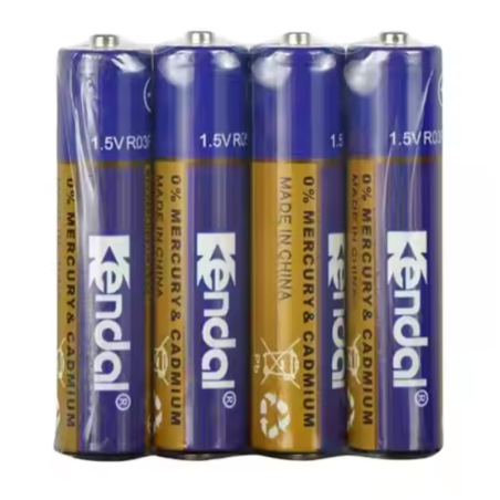 Pile Carbone AA KENDAL Plus Power 1.5V x 4pcs | Smarty Paris