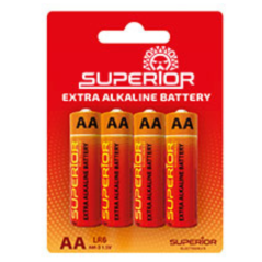 Piles Alcalines AA/LR6 4 Pcs - Superior Elect | Smarty Paris