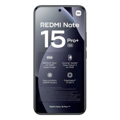 Xiaomi Redmi Note 15 Pro+ 5G 8 Go 256 Go noir | Smarty