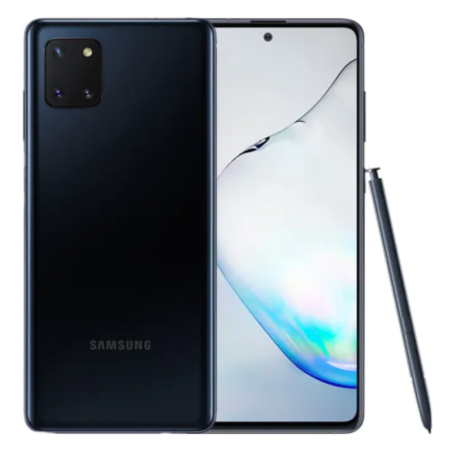 Samsung Galaxy Note 10 Lite 4G – 128 Go Noir, Grade AB · Reconditionné