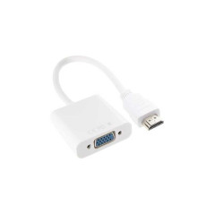 Adaptateur HDTV vers VGA - 25CM - Blanc | Smarty Paris 18e