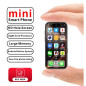 Mini smartphone ECO S17 – 4 Go/64 Go, 4G, écran 3,75 pouces, Bleu