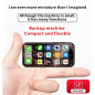 Mini smartphone ECO S17 – 4 Go/64 Go, 4G, écran 3,75 pouces, Bleu