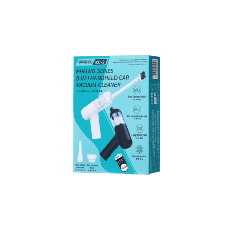 Aspirateur Portable 1500 mAh Pour Voiture et Maison REMAX XC-2 Pheiwo