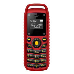 Mini téléphone B25 double Nano SIM Rouge