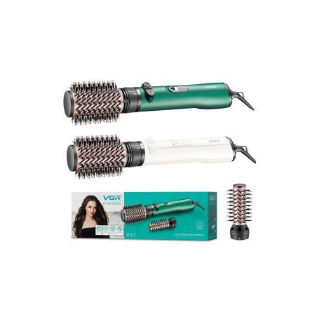 Brosse Chauffante 1000/1200W Moteur DC VGR V498 Blanc - Maison Ref G30