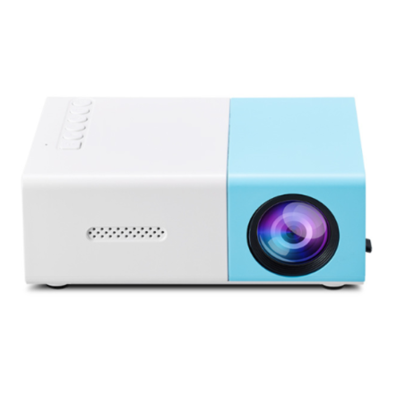 Mini Projecteur intelligent LED HD 4K YG300 800 Lumens WiFi 