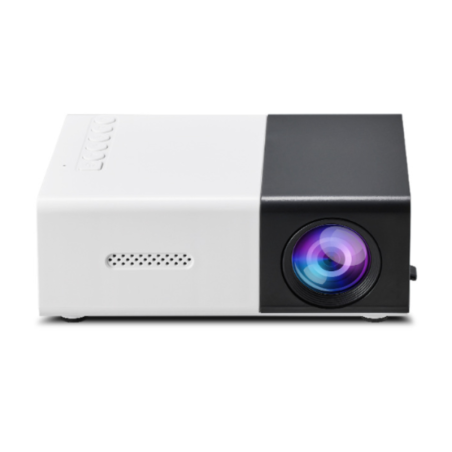 Mini Projecteur intelligent LED HD 4K YG300 800 Lumens WiFi 