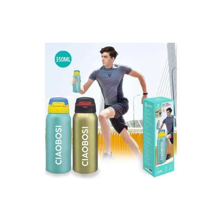 Gobelet thermos de sport CIAOBOSI TX-9074 (350 ml) - Bleu - Maison Ref