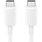 Samsung Câble USB-C vers USB-C EP-DN975BW – 5 A 100 W Blanc Samsung Câble USB-C vers USB-C EP-DN975BW – 5 A 100 W Blanc