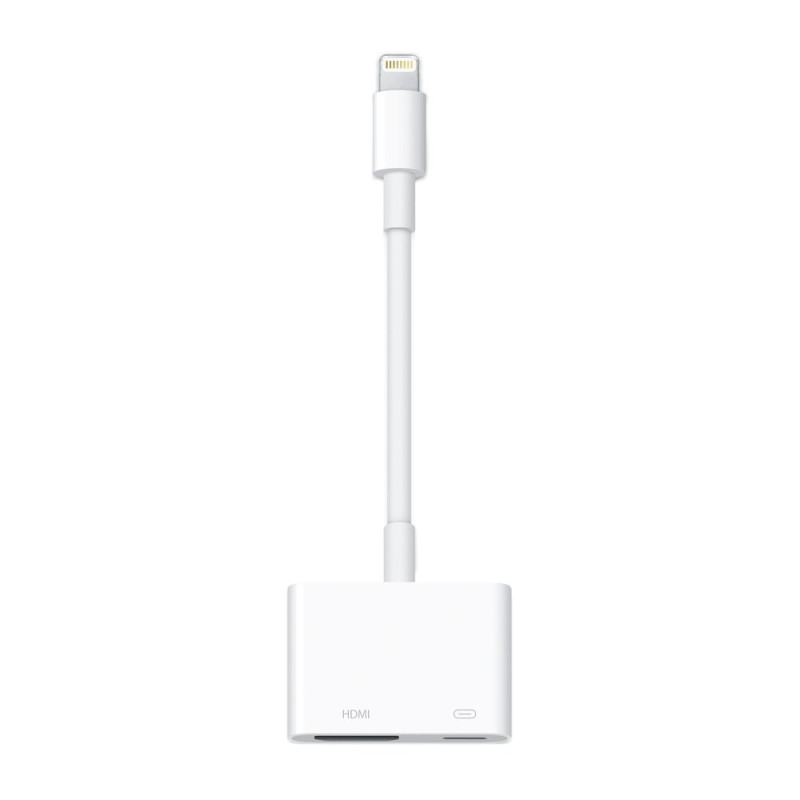 Apple Adaptateur Lightning vers HDMI MW2P3ZM/A – Blanc Apple Adaptateur Lightning vers HDMI MW2P3ZM/A – Blanc