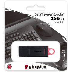 Clé USB Kingston Exodia USB-A 3.2 128 Go