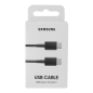 Samsung Câble USB-C vers USB-C – 1 m 5 A 100 W Noir Samsung Câble USB-C vers USB-C – 1 m 5 A 100 W Noir