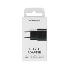 Chargeur Samsung USB-C 15 W EP-T1510NBE noir | Smarty