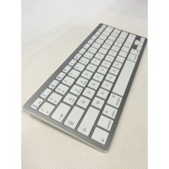 Wired QWERTY AZERTY Keyboard Mac Windows Silver