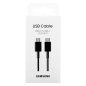 Samsung Câble USB-C vers USB-C EP-DX310JBEGEU – 3 A 1,8 m Noir Samsung Câble USB-C vers USB-C EP-DX310JBEGEU – 3 A 1,8 m Noir