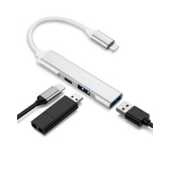 Concentrateur USB-C LinQ TPC3056 4-en-1 + PD