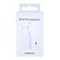 Samsung Adaptateur secteur USB-C – 15 W Blanc d'origine Samsung Adaptateur secteur USB-C – 15 W Blanc d'origine