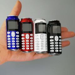 Mini téléphone ECO BM666 600 mAh rouge | Smarty
