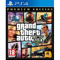 Sony Jeu PS4 Grand Theft Auto 5 - Premium Edition