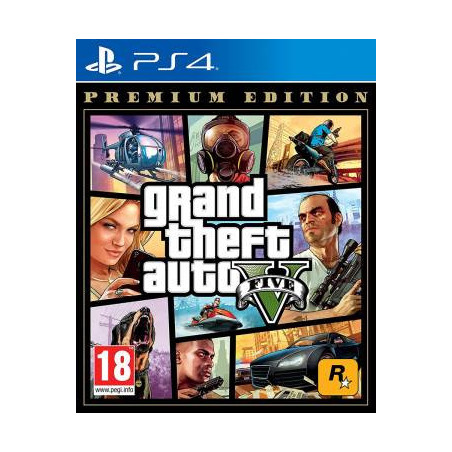 Sony Jeu PS4 Grand Theft Auto 5 - Premium Edition