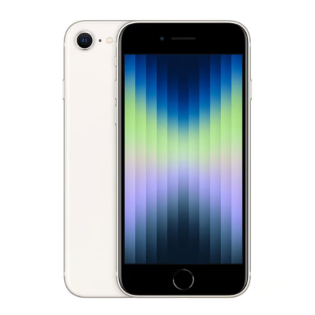 iPhone SE 2022 64 Go Blanc - Grade AB (TVA Sur Marge)* — Rec