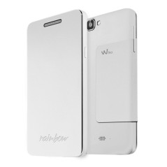 Wiko Rainbow Stand Back Cover White Case | Smarty