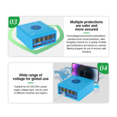 Chargeur multiport RELIFE RL-304R 260 W | Smarty