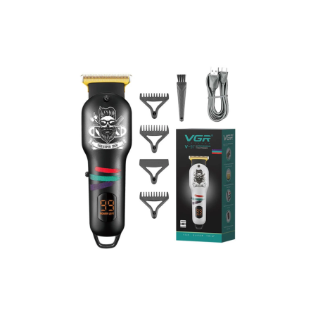 Tondeuse à Cheveux Electrique Rechargeable à Affichage Numérique Sans