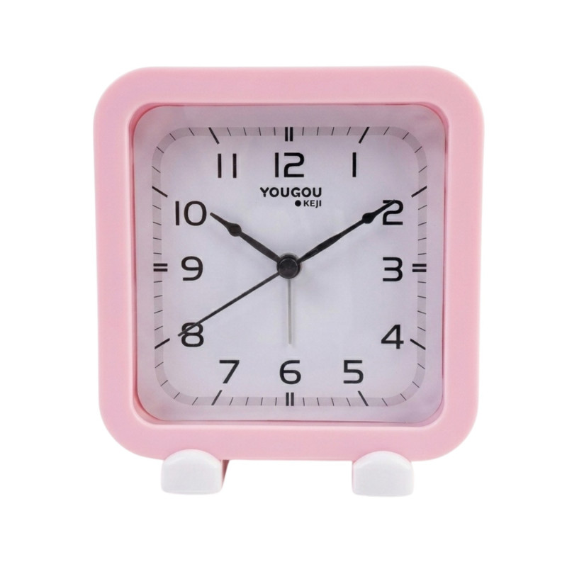 Bedside Alarm Clock CIAOBOSI YOUGOU YG-08914 – Pink Bedside Alarm Clock CIAOBOSI YOUGOU YG-08914 – Pink