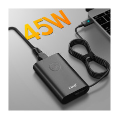 Chargeur USB-C PC LinQ PD4532 45W 20V 2,25A