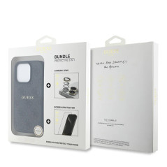 Pack 3-en-1 GUESS iPhone MagSafe Noir | Smarty