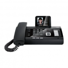 Téléphone Fixe sans Fils Gigaset DL500A - Noir - Maison Réf. T1190 | Sm