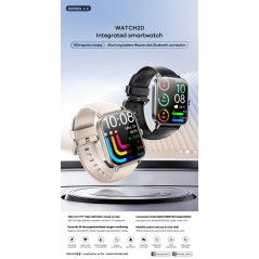 Remax WATCH20 smartwatch black | Smarty