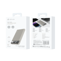 Batterie externe Devia 10 000 mAh 12W Gris