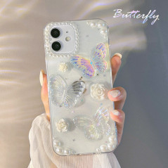 Mayline Embossed Butterfly 3D Bead Case | Smarty